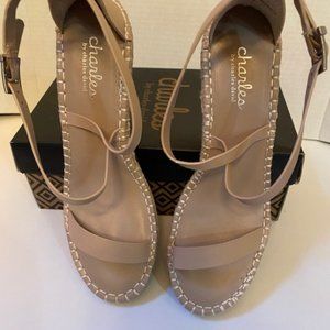 CHARLES BY CHARLES DAVID Nola Espadrille  wedge Sandals, size 10 (NEW)
